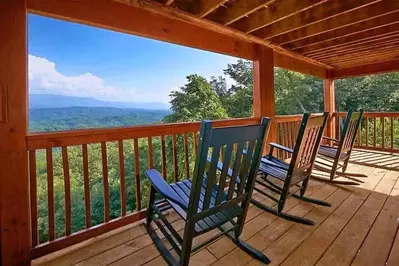 timber tops cabin deck