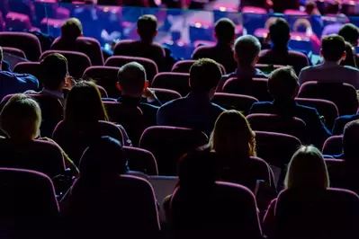 people in a theater