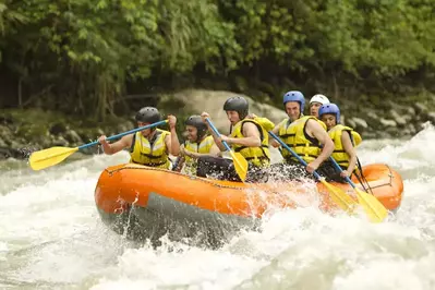 white water rafting