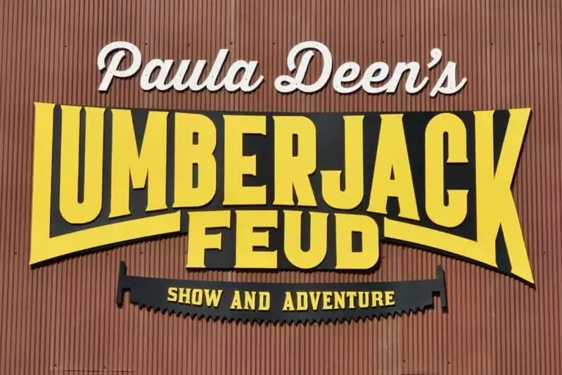 lumberjack feud sign