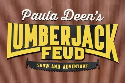 lumberjack feud sign