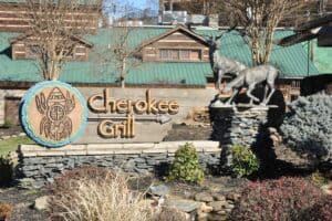 Cherokee Grill Sign
