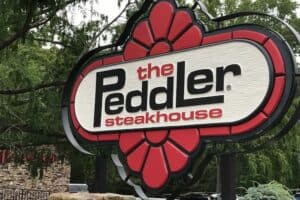 Peddler Steakhouse Sign
